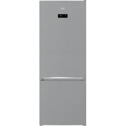 Холодильник з морозильною камерою Beko RCNE560E35ZXB, пакування пошкоджене, товар цілий.